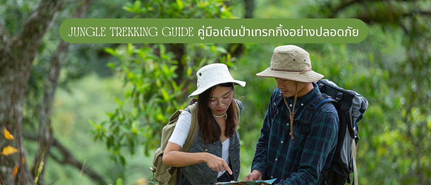 Jungle Trekking Guide คู่มือเดินป่าเทรกกิ้งอย่างปลอดภัย